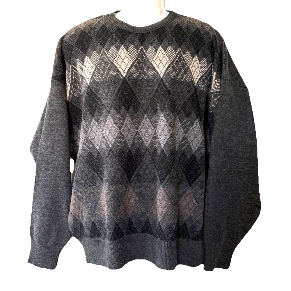 Florence Tricot Pullover Sweater Mens Size XXL Wool Blend Made In Italy